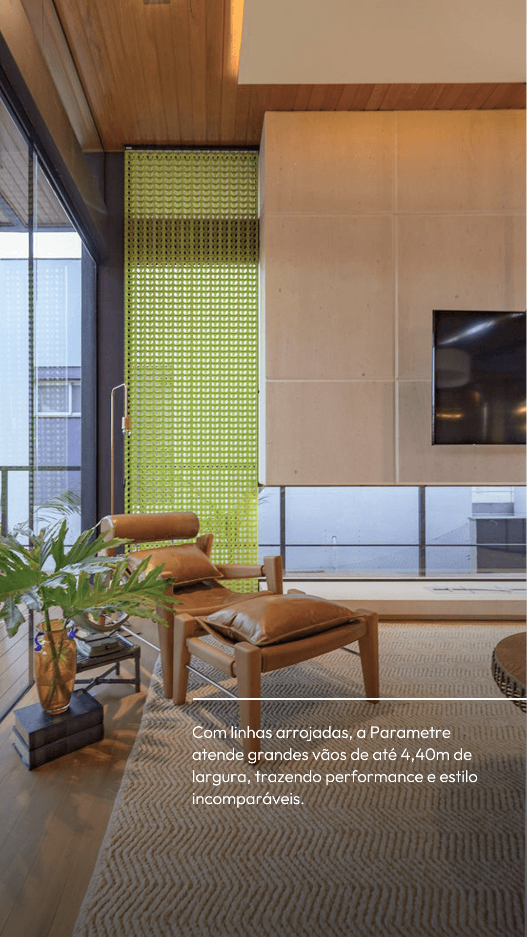 Parametre Hunter Douglas — pergolado com cobertura solar sob medida em Barueri